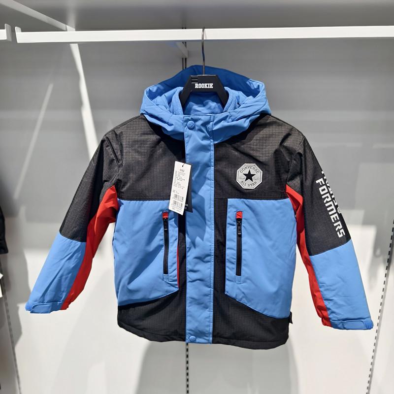 变形金刚联名系列匡威儿童中长款棉服一衣三穿针织夹克 CV2442257