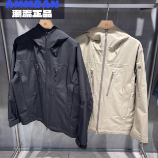 可隆KOLON Goer Tex男士 户外防水防风休闲连帽夹克冲锋衣 SPORT