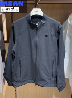 可隆KOLON SPORT男款E.D.O通勤双层编织立领夹克外套LHJK6MT897