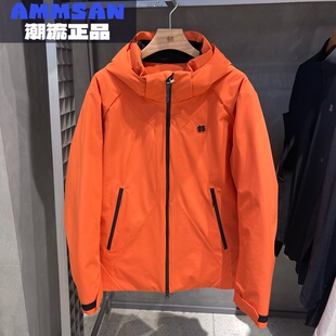 可隆KOLON SPORT男款户外防风防泼水防静电轻量羽绒服LHDJ5WN113