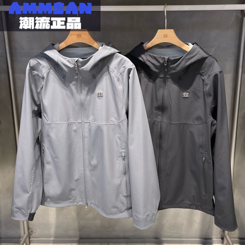 可隆KOLON SPORT 26春季男款防水防水透湿软壳夹克外套LHJK6MNT05