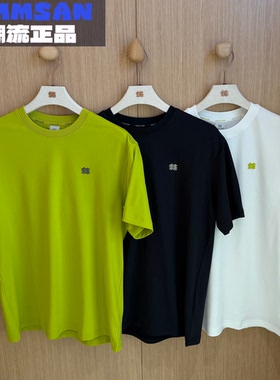 可隆KOLON SPORT CAMP中性款露营百搭宽松圆领短袖T恤LURT6MT702
