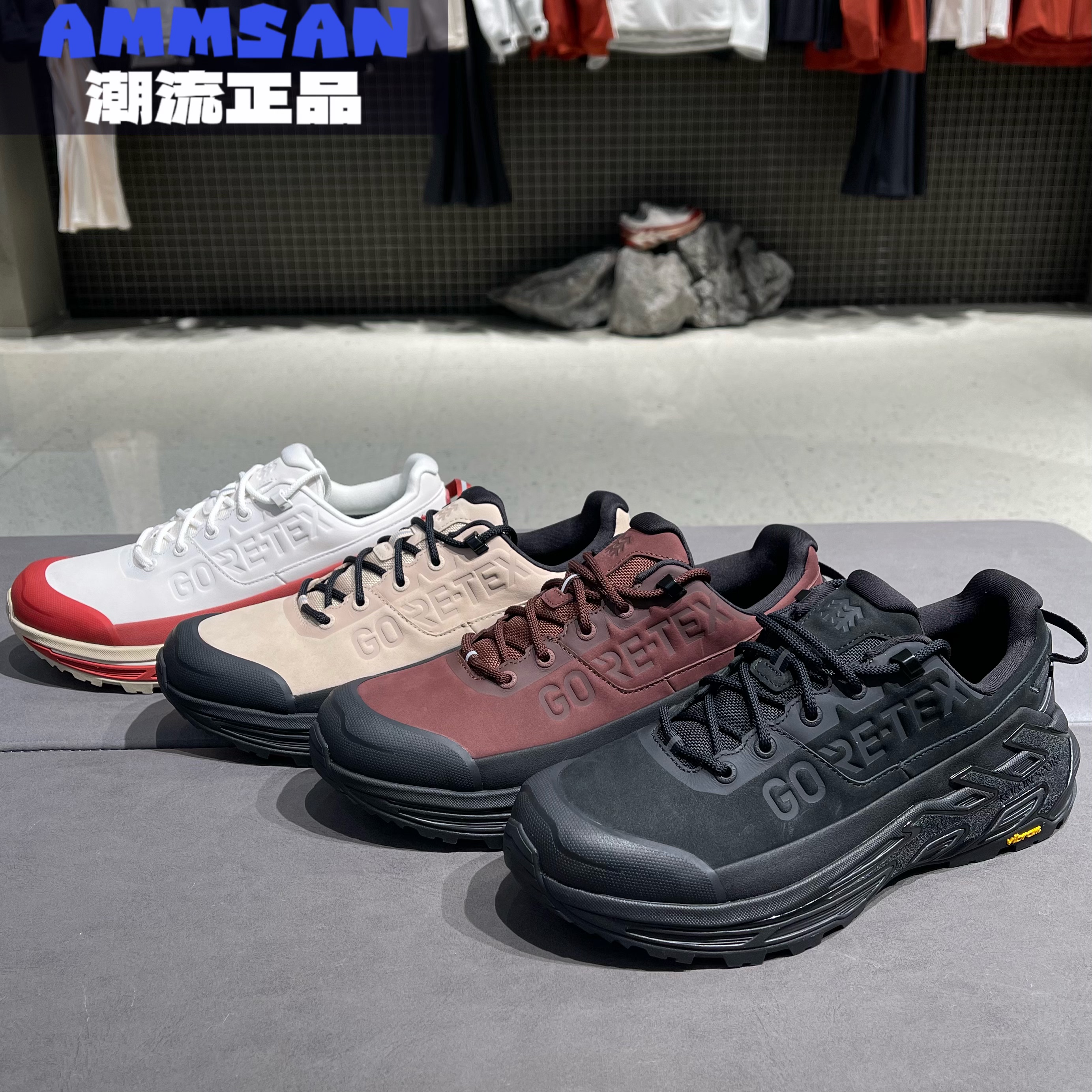 可隆KOLON SPORT MOVE ALPHA2.0男女同款秋冬防水保暖舒适徒步鞋