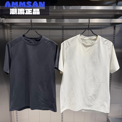 迪桑特DESCENTE男款DUALIS都市通勤速干圆领短袖T恤D5231DTS84