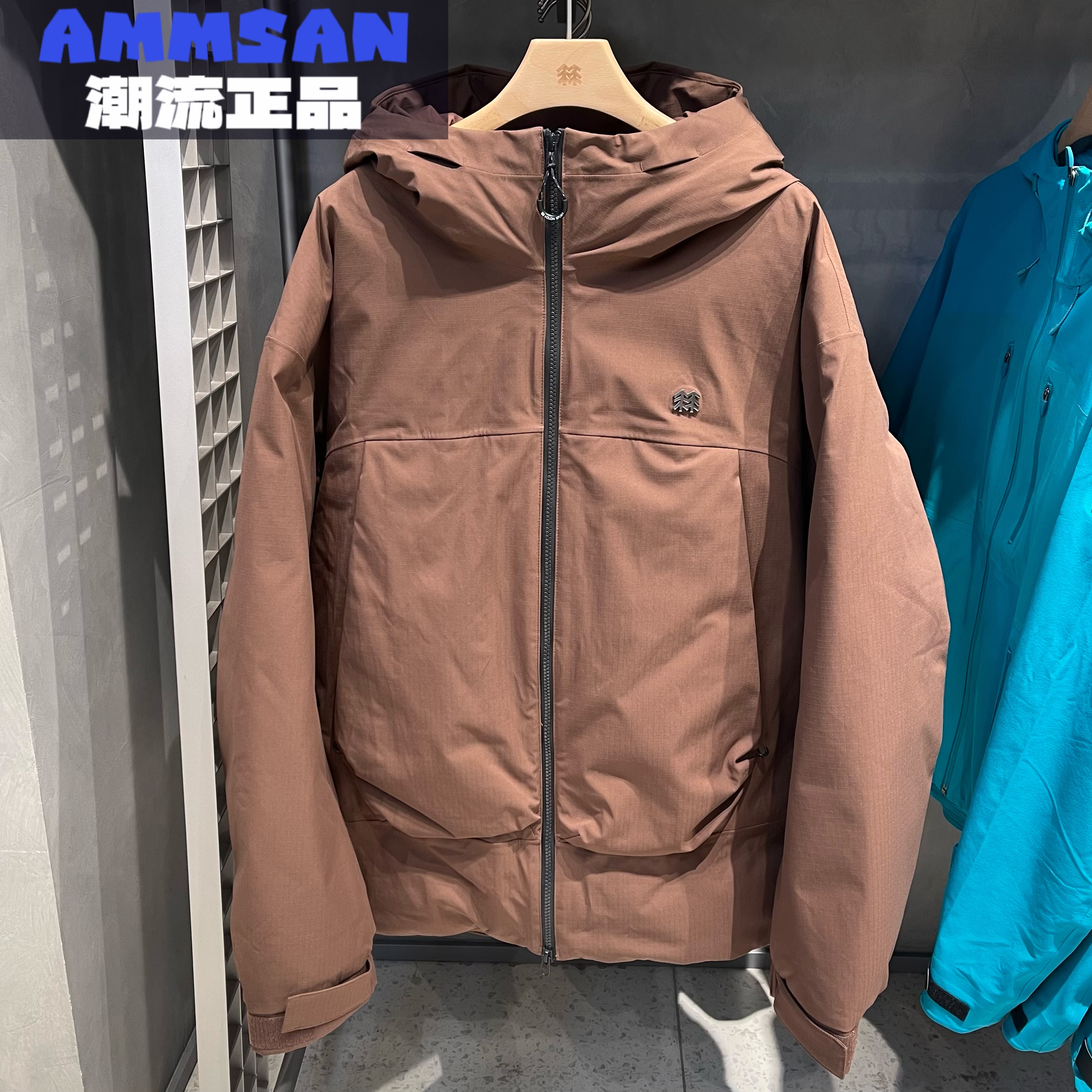 可隆KOLON SPORT CAMP男款户外防风防水保暖鹅绒羽绒服LUDJ4WT524