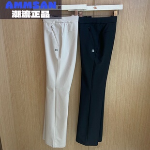 可隆KOLON SPORT女款户外防泼水专业微喇软壳休闲长裤LKLP6SN054