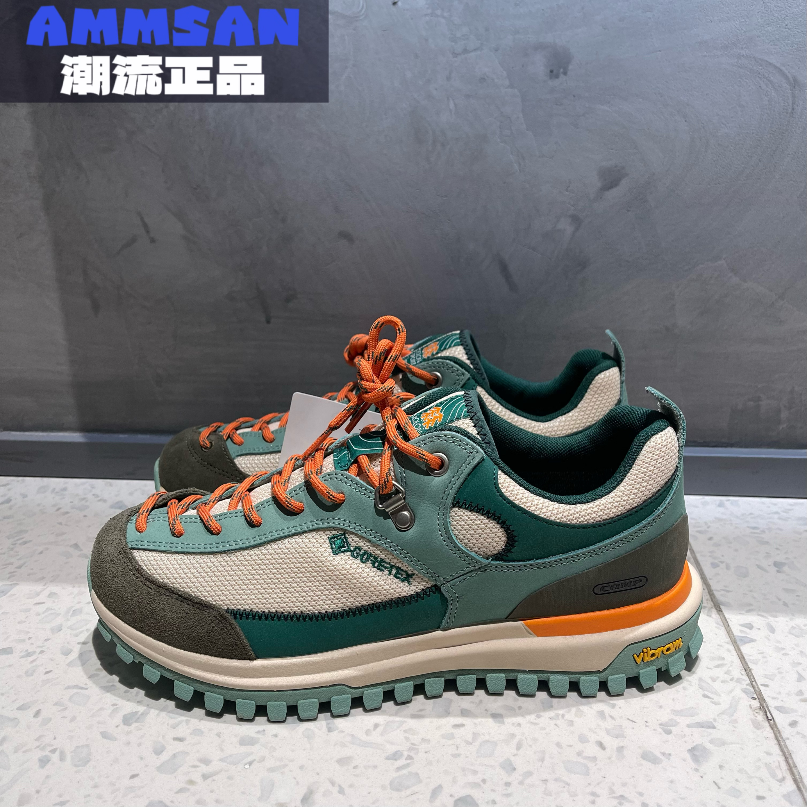 可隆KOLON SPORT CAMPING系列男女同款GTX防水减震低帮户外功能鞋