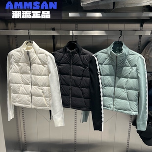 迪桑特DESCENTE SKI系列女款轻量保暖针梭拼接羽绒服D4432SDJ91