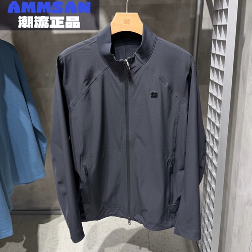 可隆KOLON SPORT男款户外商务通勤防泼水立领软壳夹克LHJK6MT897