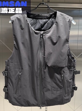 迪桑特DESCENTE都市骑行DERMIZAX防风保暖P棉棉服马甲D5131BPD70