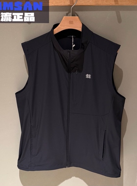 可隆KOLON SPORT 26夏季男款户外防泼水凉感立领马甲LHVT6AN293