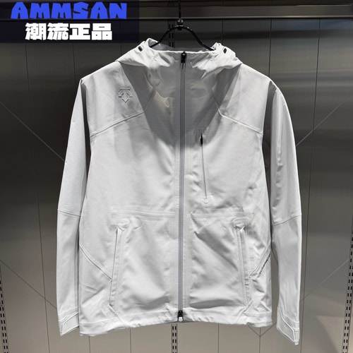 迪桑特DESCENTE TRAINNING男款防水透湿运动梭织夹克D5331TWT52