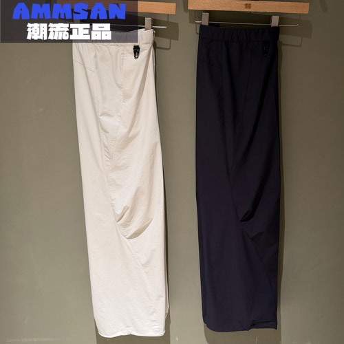 可隆KOLON SPORT女款CAMP户外露营舒适速干梭织伞兵裤LKLP6AT720