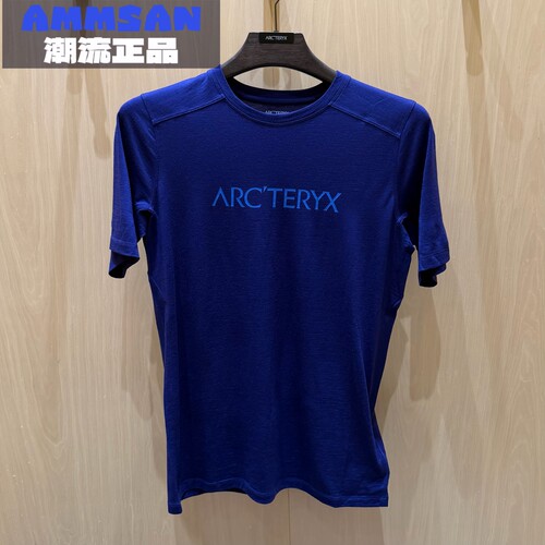 Arcteryx始祖鸟Ionia Merino男款户外休闲舒适羊毛短袖T恤X7733