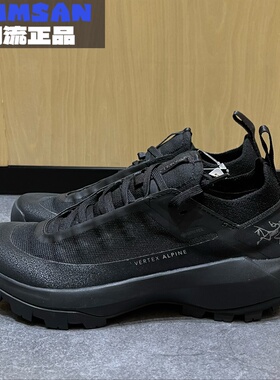 Arcteryx始祖鸟Vertex Alpine女款黑色防水抓地低帮登山鞋X9603