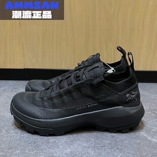 Arcteryx始祖鸟Vertex Alpine女款黑色防水抓地低帮登山鞋X9603