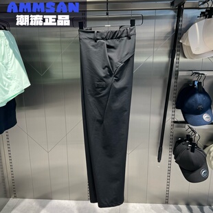 DESCENTE迪桑特DUALIS男款都市通勤休闲直筒针织运动裤D4331DPT82