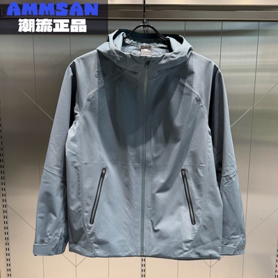 迪桑特DESCENTE TRAINING男款户外运动通勤透湿夹克D4331TWT52