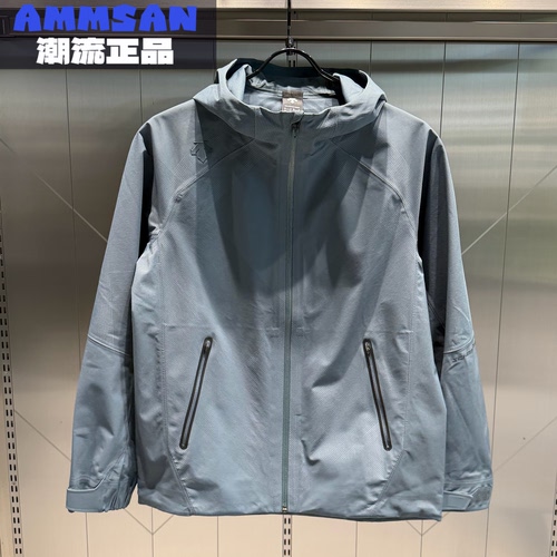 迪桑特DESCENTE TRAINING男款户外运动通勤透湿夹克D4331TWT52