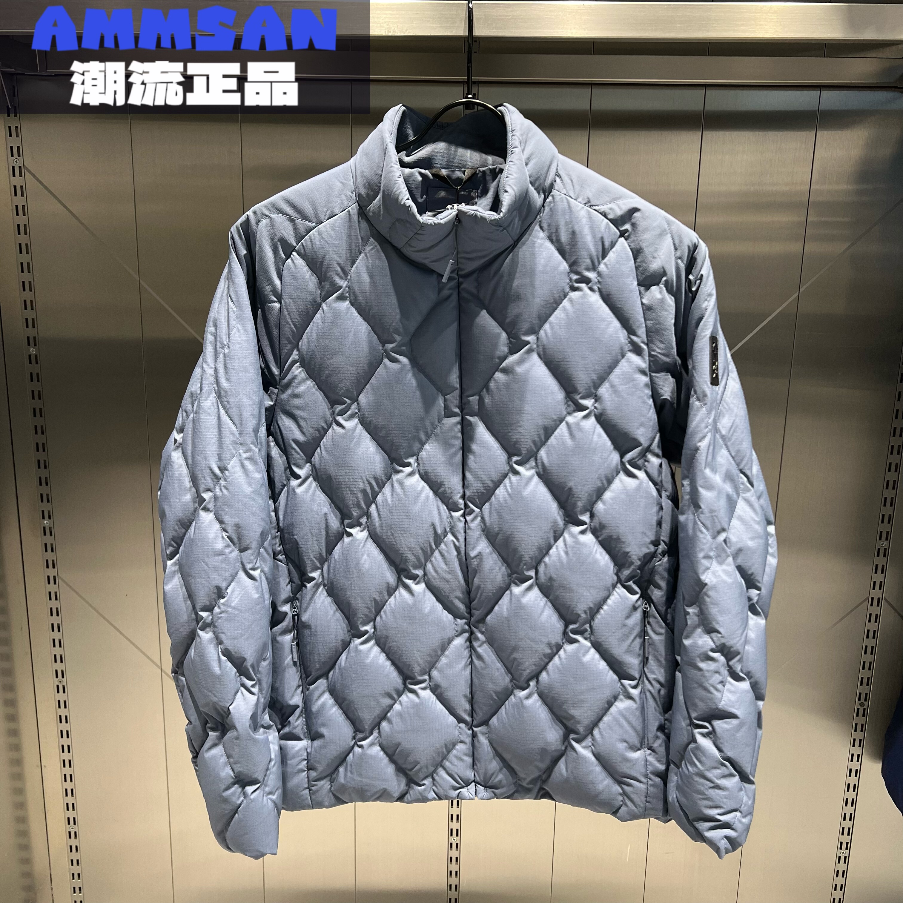 迪桑特DESCENTE男款DUALIS都市通勤轻薄百搭鹅绒羽绒服D4431DDJ89