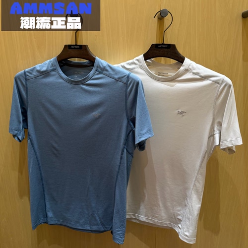 Arcteryx始祖鸟Motus SL Crew男款户外圆领套头短袖 T恤X7173