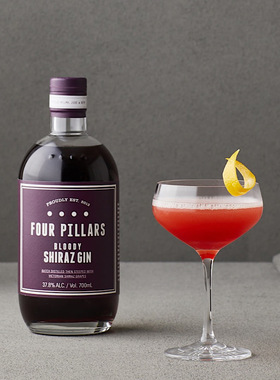 天然深紫色水果风味 澳大利亚经典FOUR PILLARS GIN四柱西拉金酒