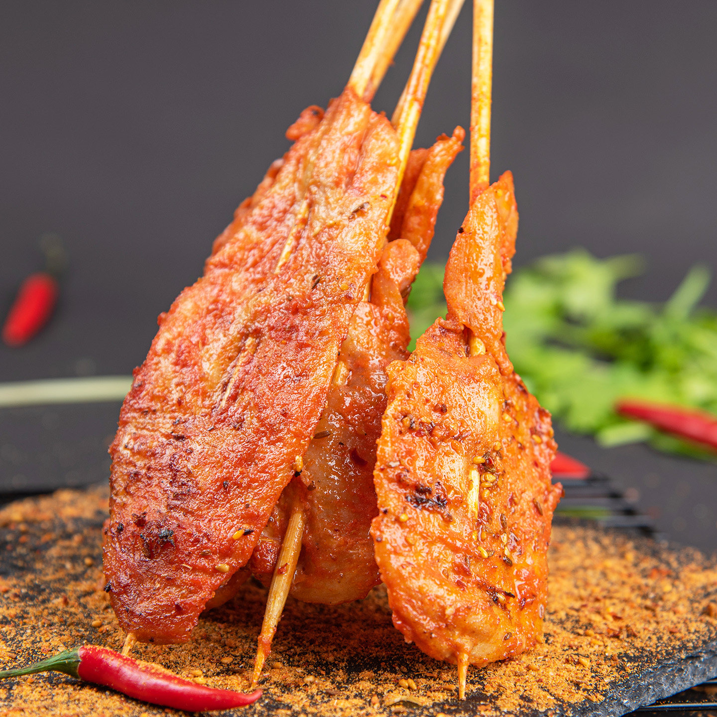 里脊肉5串烧烤食材半成品户外烤肉铁板家用烧烤串BBQ（无锡可送货