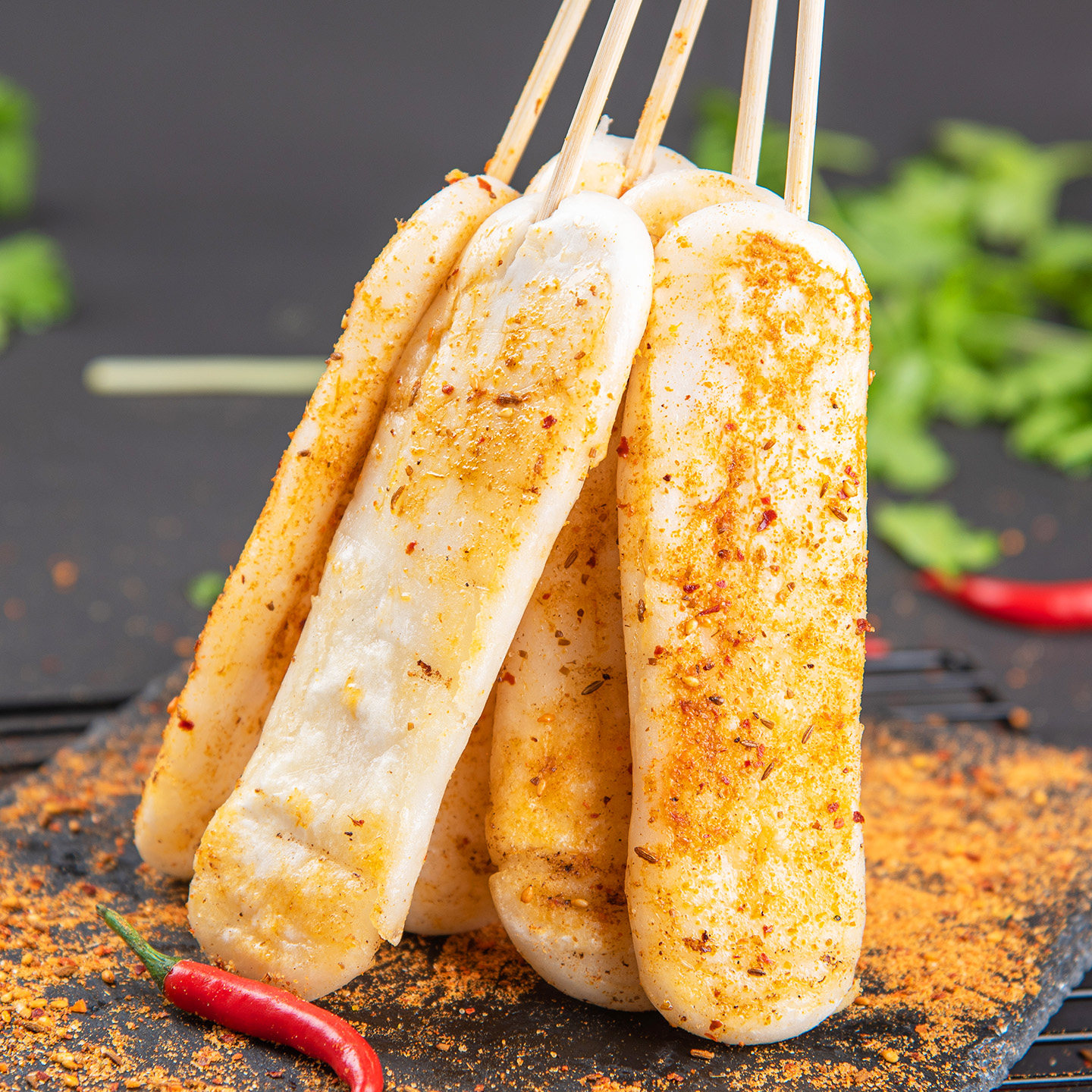脆皮5串年糕烧烤食材半成品户外烤肉铁板烧烤BBQ（无锡可送货）