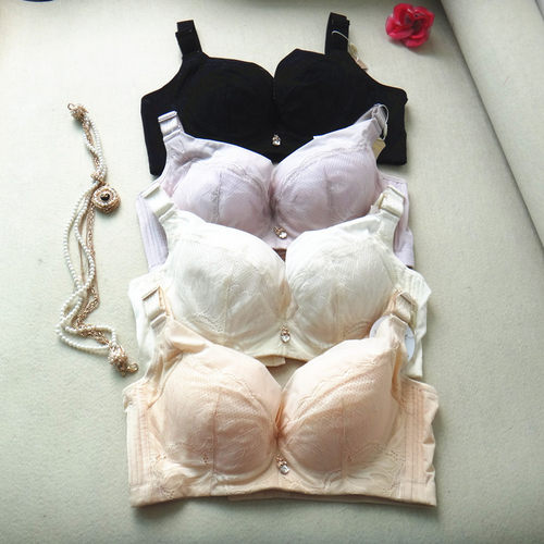 全罩杯调整文胸宽肩带收副乳薄款