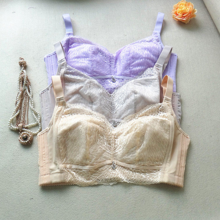 全包裹全罩杯薄款聚拢大胸显小收副乳调整型文胸 无钢圈无海棉d E,女士内衣/男士内衣/家居服,文胸,淘宝优惠券,粉丝福利购,淘宝优惠卷