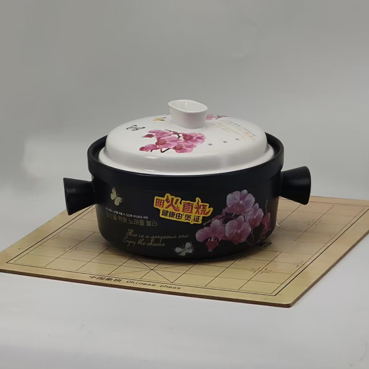 厨夫人炖肉煲汤砂锅熬粥韩式花锅图片