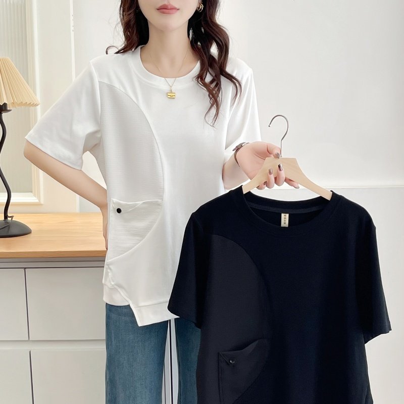 大码女装夏季新款宽松显瘦T恤