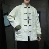 2025秋冬风男装提花唐装汉服夹克外套大码C229-Y1006-P105，男装夹克，电商C229