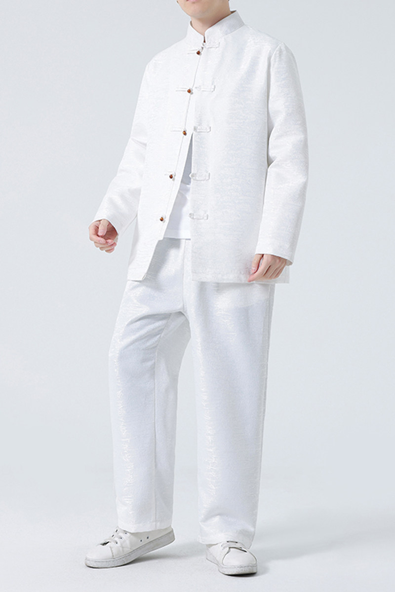 2024春夏风男装盘扣中式唐装汉服套装两件套C229-TZ358-P140,男装休闲套装,电商C229