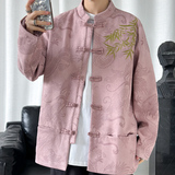 2024春夏风男装提花中式刺绣唐装汉服夹克外套C229/Y756/P105，男装夹克，电商C229