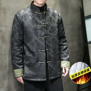 2023秋冬风男装盘扣中式唐装棉衣棉袄外套C229-MY800-P150图片