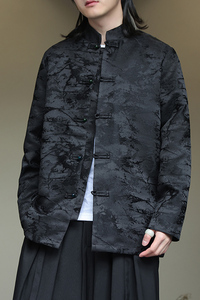 2024春夏新款风男装盘扣中式唐装汉服夹克外套C229-Y991-P100图片