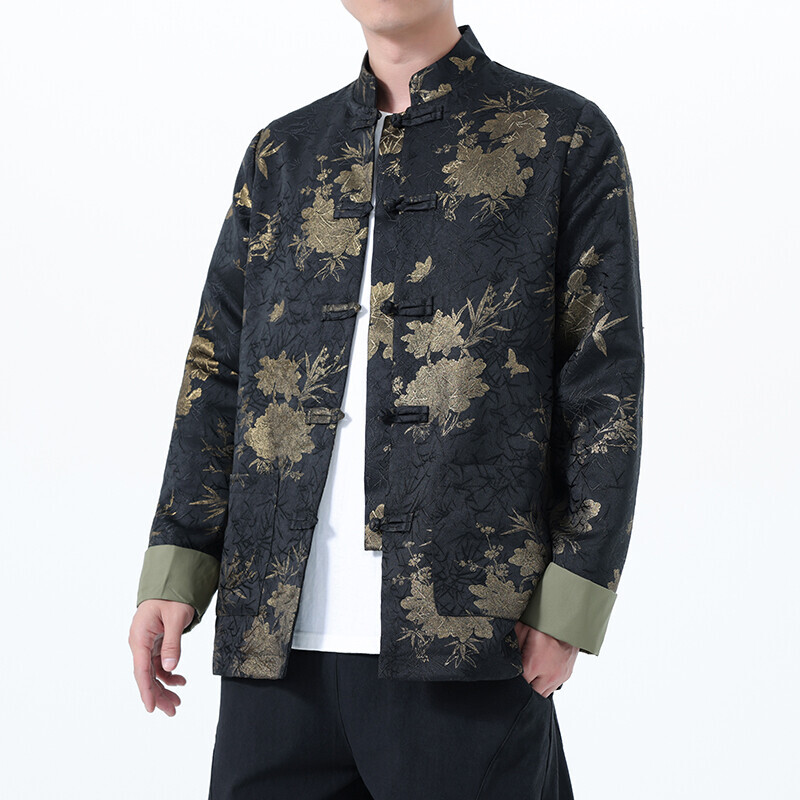 2025秋冬风男装印花唐装汉服夹克外套大码C229-Y1123-P120,男装夹克,电商C229