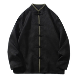 2024春夏新款风男装提花中式唐装汉服夹克外套C229-Y992-P100，男装夹克，电商C229