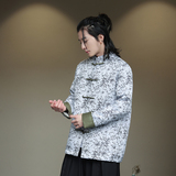 2024春夏风男装中式提花唐装汉服夹克外套C229-Y1006-P105，男装夹克，电商C229