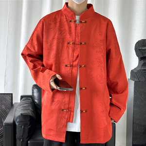 2024春夏新款风男装中式冰丝唐装汉服夹克外套C229/Y771/P100图片