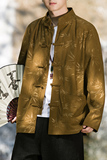 2024秋冬风男装灯芯绒中式唐装汉服夹克外套C229/Y788/P105，男装夹克，电商C229
