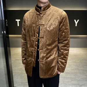 2024秋冬风男装棉衣棉袄外套中式唐装汉服C229-MY801-P150图片