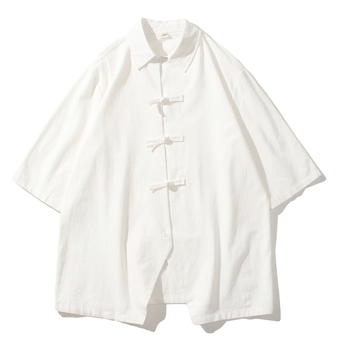 2024春夏风男装棉麻亚麻唐装汉服五分袖衬衫C229-Y908-P65,男装衬衫,电商C229