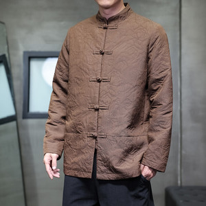 2025秋冬风男装唐装汉服夹克外套棉衣大码C229-Y1117-P125图片