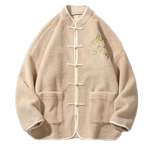 2023秋冬风男装羊羔毛中式唐装汉服棉衣棉袄C229-Y792-P150图片