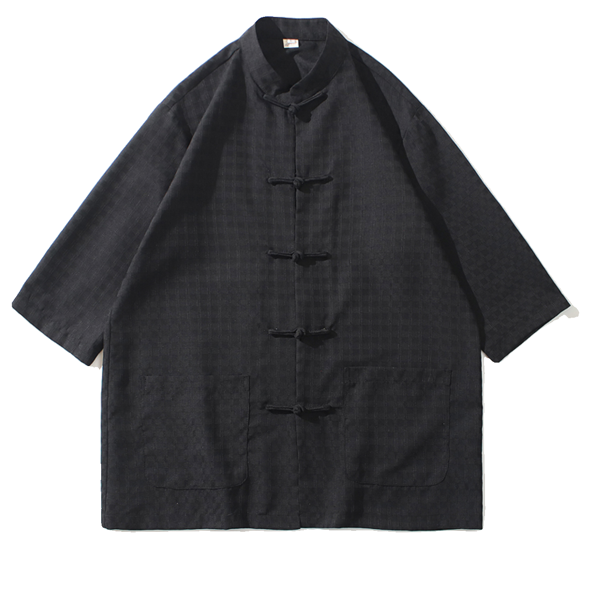 2024春夏风男装盘扣中式唐装汉服短袖衬衫衬衣C229-Y906-P65,男装衬衫,电商C229