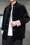 2023秋风男装丽丝绒复古中式唐装汉服夹克外套C229/Y762/P100，男装夹克，电商C229
