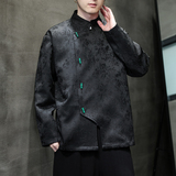 2025秋冬风男装唐装中式复古汉服夹克外套大码C229-Y994-P100，男装夹克，电商C229
