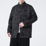 2024春夏新款风男装提花中式唐装汉服夹克外套C229-Y991-P100，男装夹克，电商C229